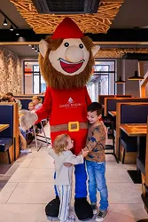 Camera familiare con letti per bambini — Zalesie Mazury